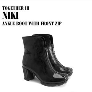 Fluevog Hi Nikki with Front Zip